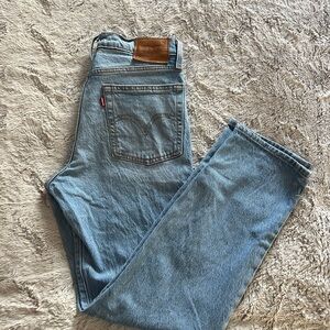 Levi's Light Blue Straight Jeans